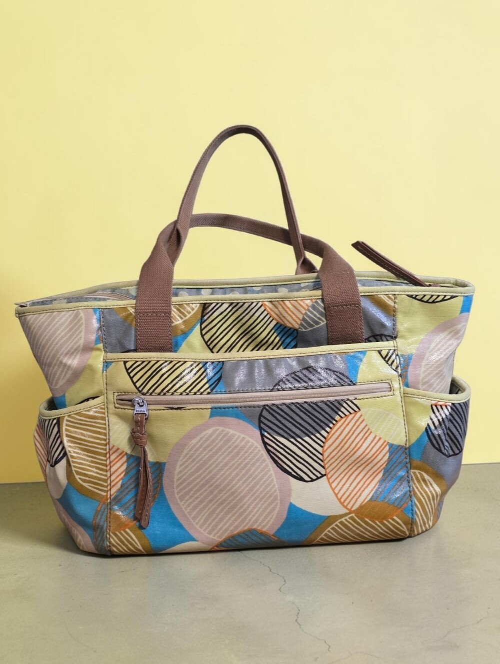 Fossil Key-Per Large Travel Tote Beach Bag